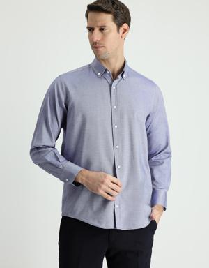 Uzun Kol Regular Fit Oxford Gömlek