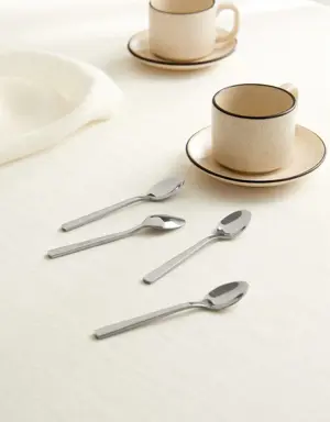 Pack of 4 coffee spoons