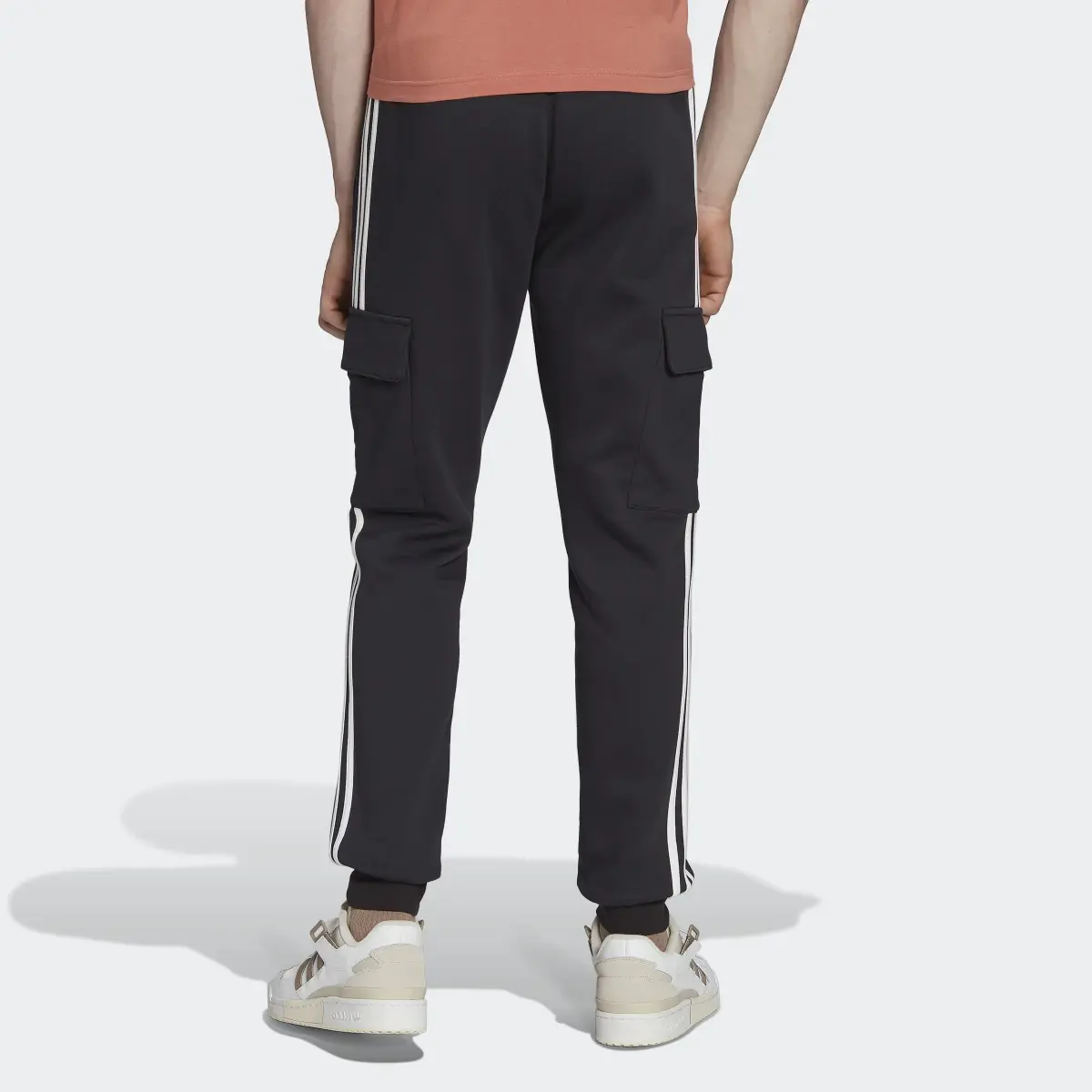 Adidas Adicolor 3-Stripes Cargo Slim Pants. 2