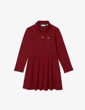 Lacoste Kids' Piqué Polo Dress