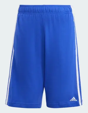 Adidas Essentials 3-Stripes Knit Shorts. 3 Adidas Essentials 3-Stripes Knit Shorts. 3