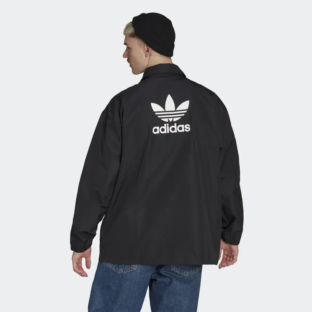 Adidas Adicolor Classics Trefoil Coach Jacket. 3