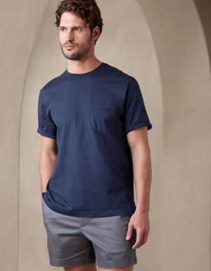 Banana Republic Authentic SUPIMA® T-Shirt blue