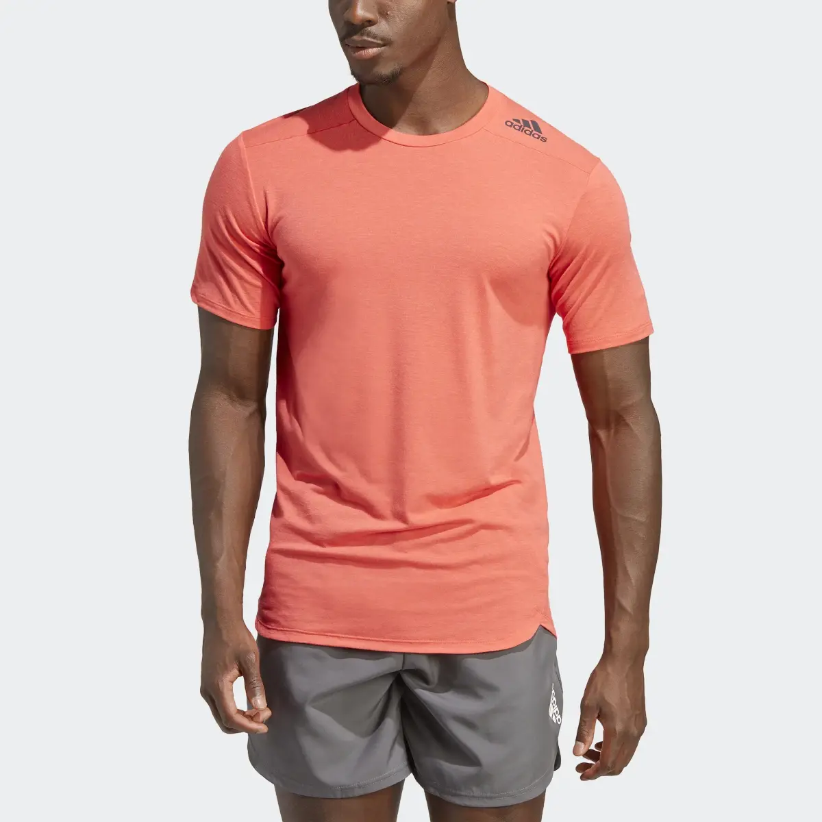 Adidas Designed for Training Workout T-Shirt. 1