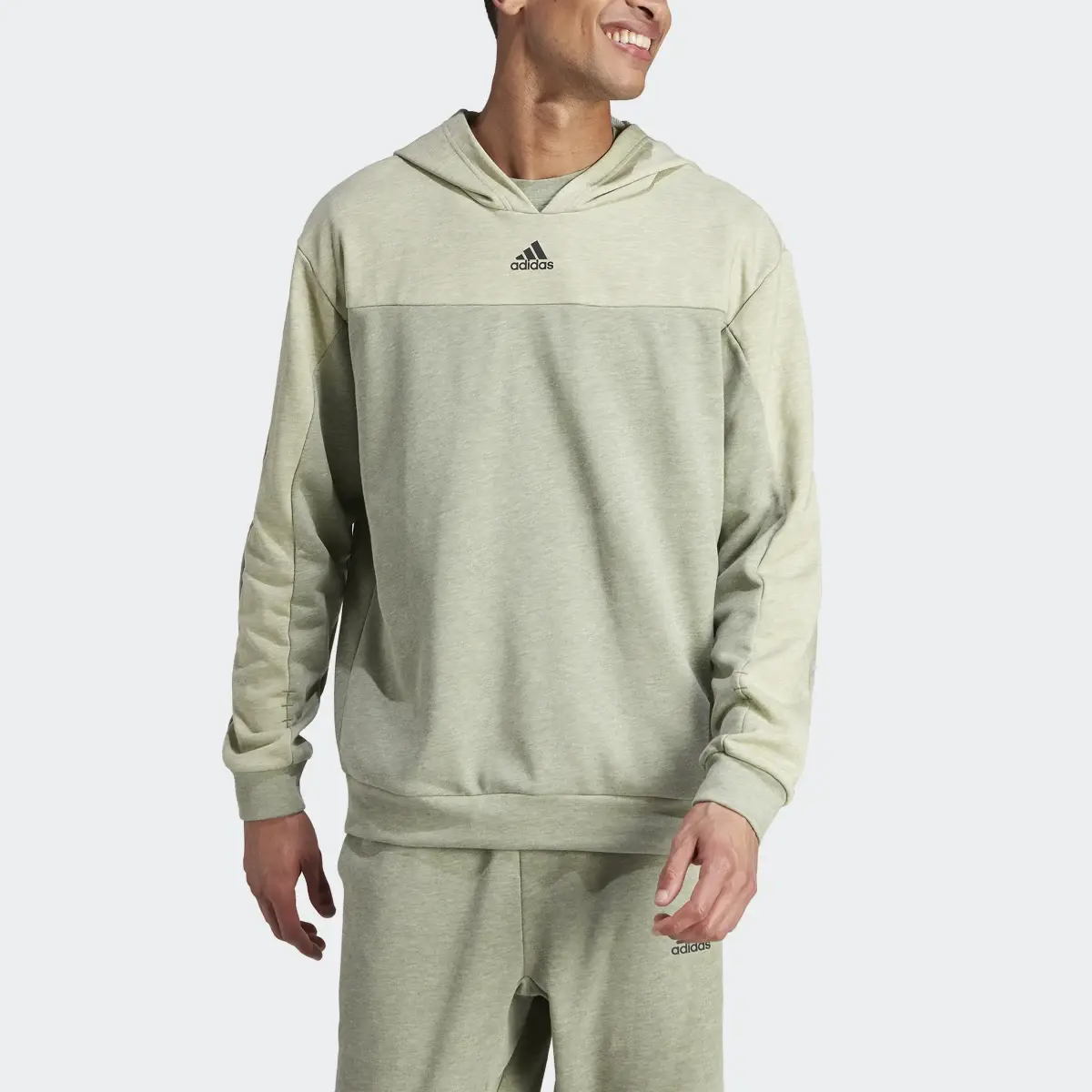 Adidas Mélange Hoodie. 1