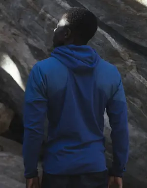 Adidas Veste ultralégère en molleton à capuche et demi-zip Techrock. 3 Adidas Veste ultralégère en molleton à capuche et demi-zip Techrock. 3