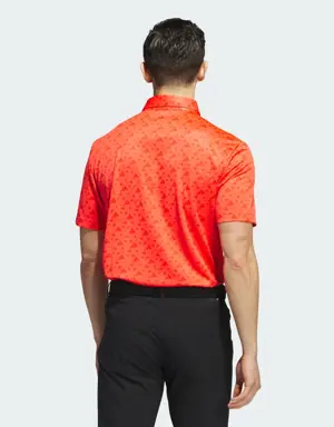 Adidas Polo Core Allover Print. 3 Adidas Polo Core Allover Print. 3