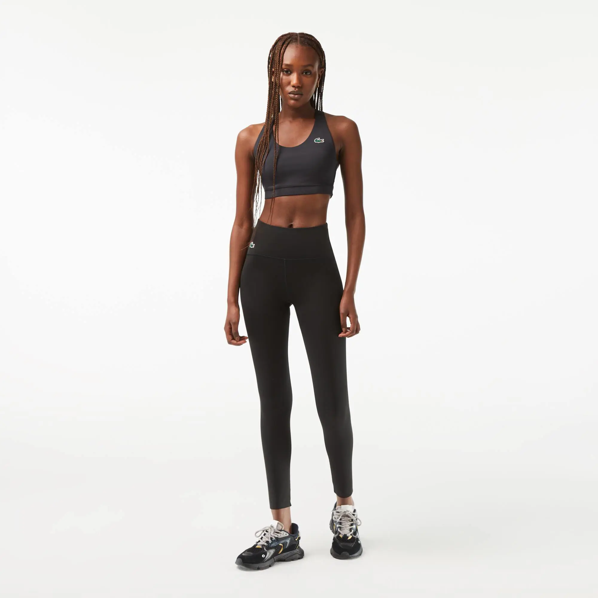 Lacoste Women’s Lacoste Sport Recycled Polyester Sculpting Leggings. 1