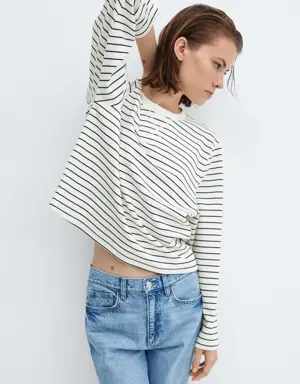 Striped sweatshirt