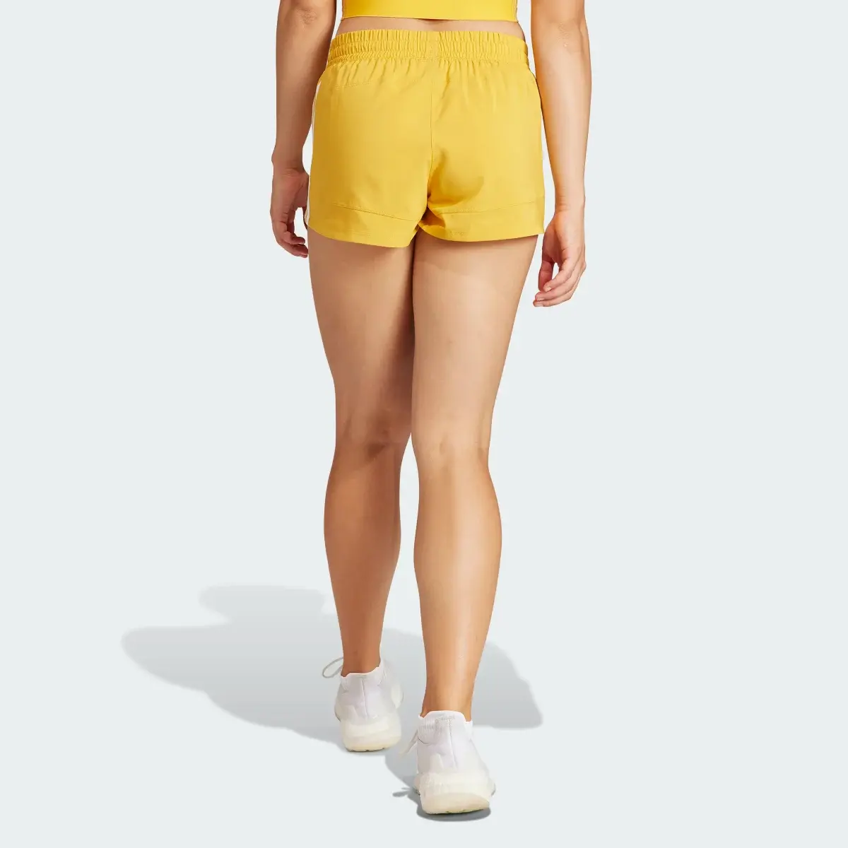 Adidas Pacer 3-Stripes Woven Shorts. 2