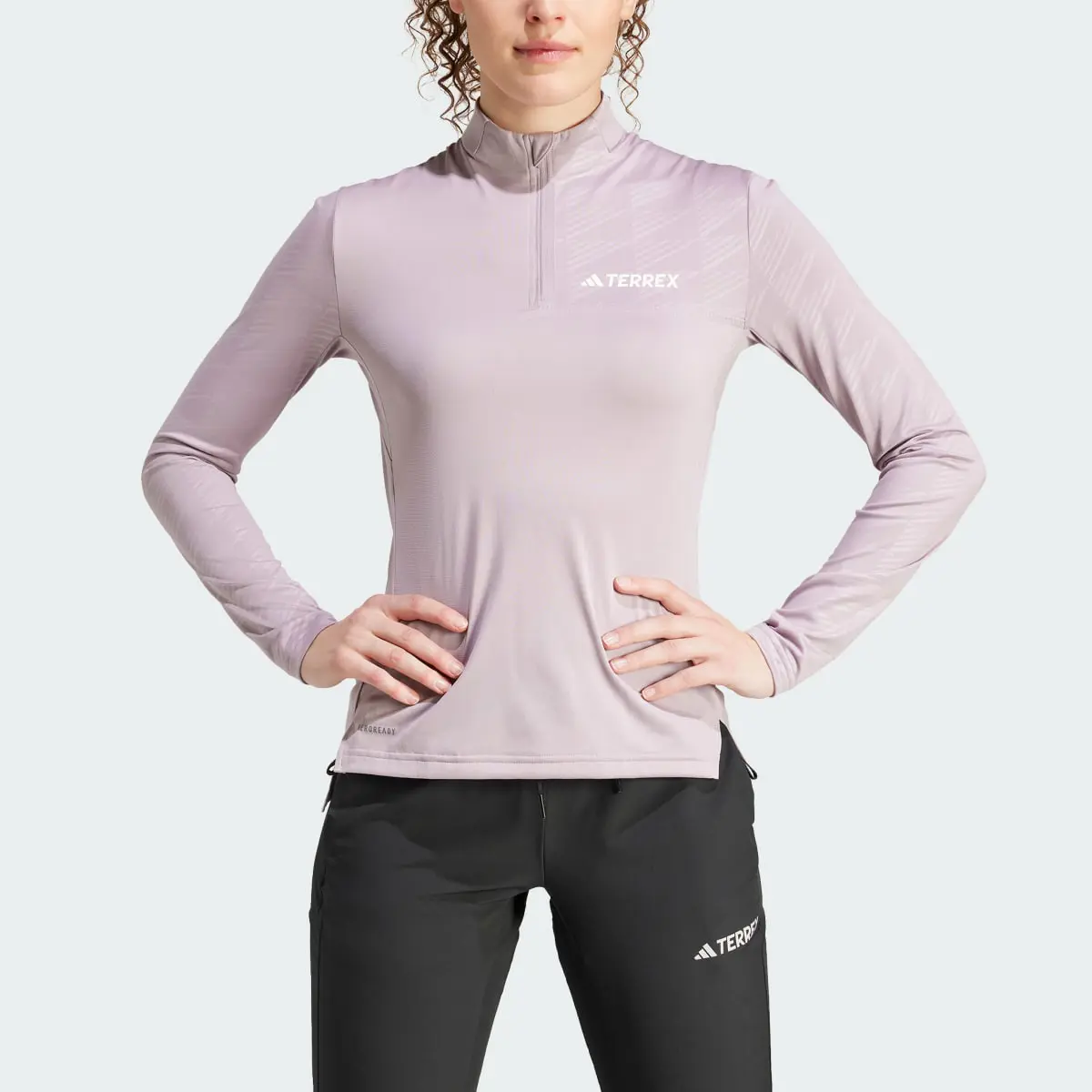 Adidas Terrex Multi Half-Zip Long Sleeve Long-Sleeve Top. 1