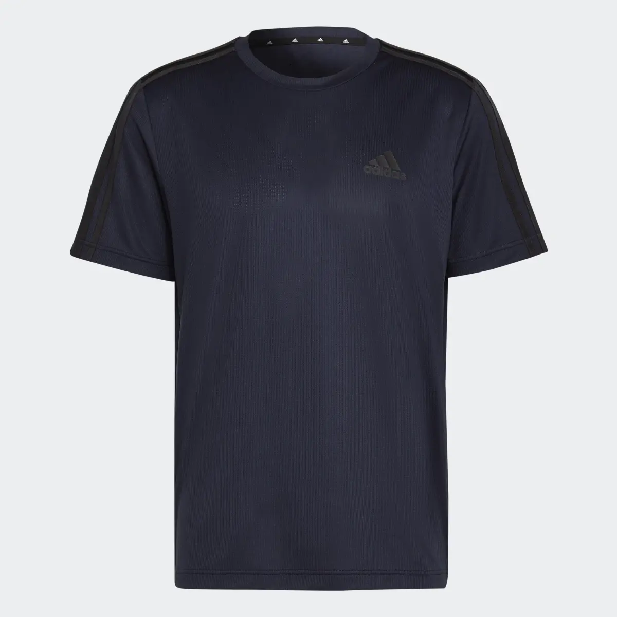 Adidas AEROREADY Designed To Move Sport 3-Stripes Tee. 1