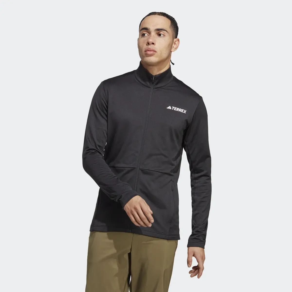 Adidas Terrex Multi Full-Zip Fleece Jacket. 2