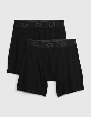 Fit 5" Boxer Briefs (2-Pack) black