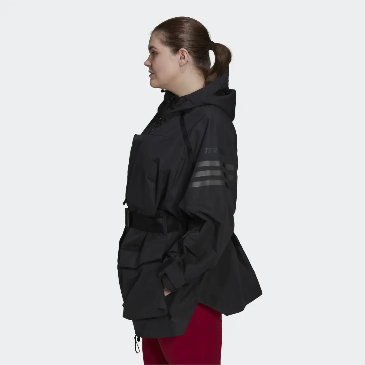 Adidas Terrex CT Xploric RAIN.RDY Jacket (Plus Size). 3