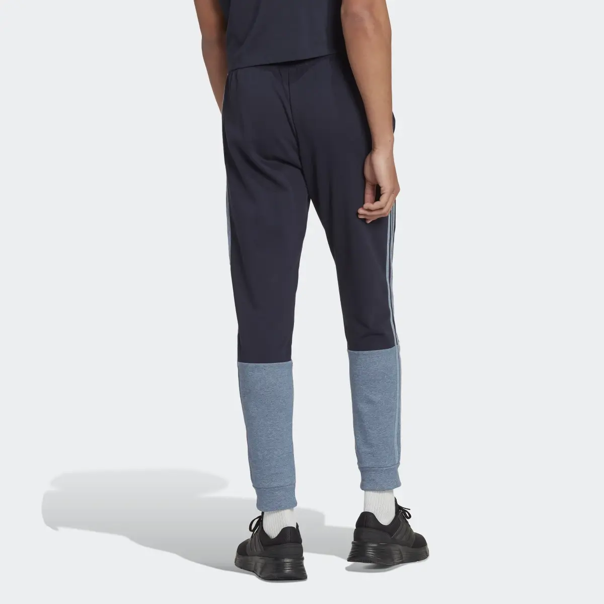 Adidas Essentials Mélange French Terry Joggers. 2