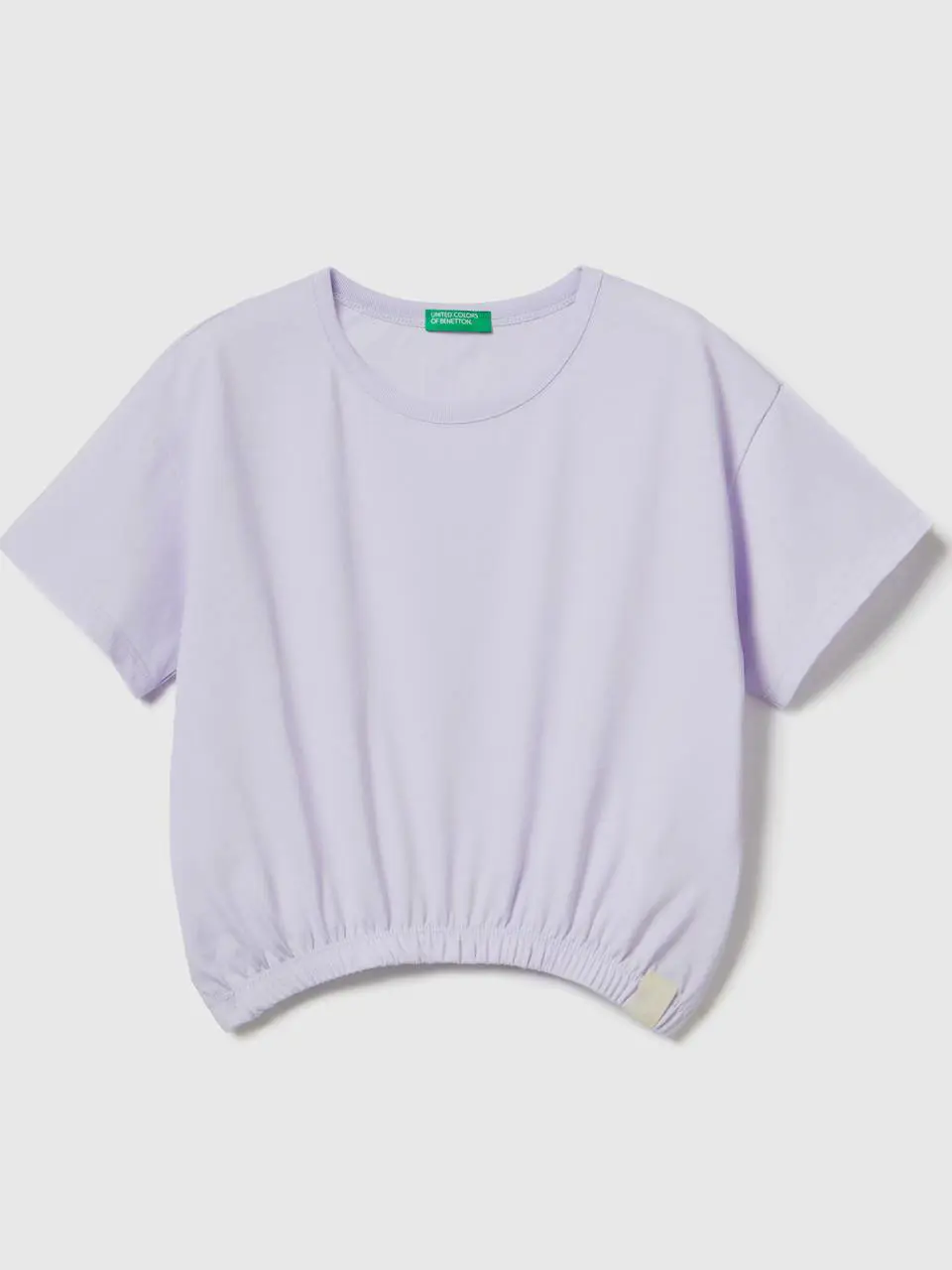 Benetton boxy fit t-shirt in recycled fabric. 1
