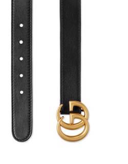 Children's leather Double G belt