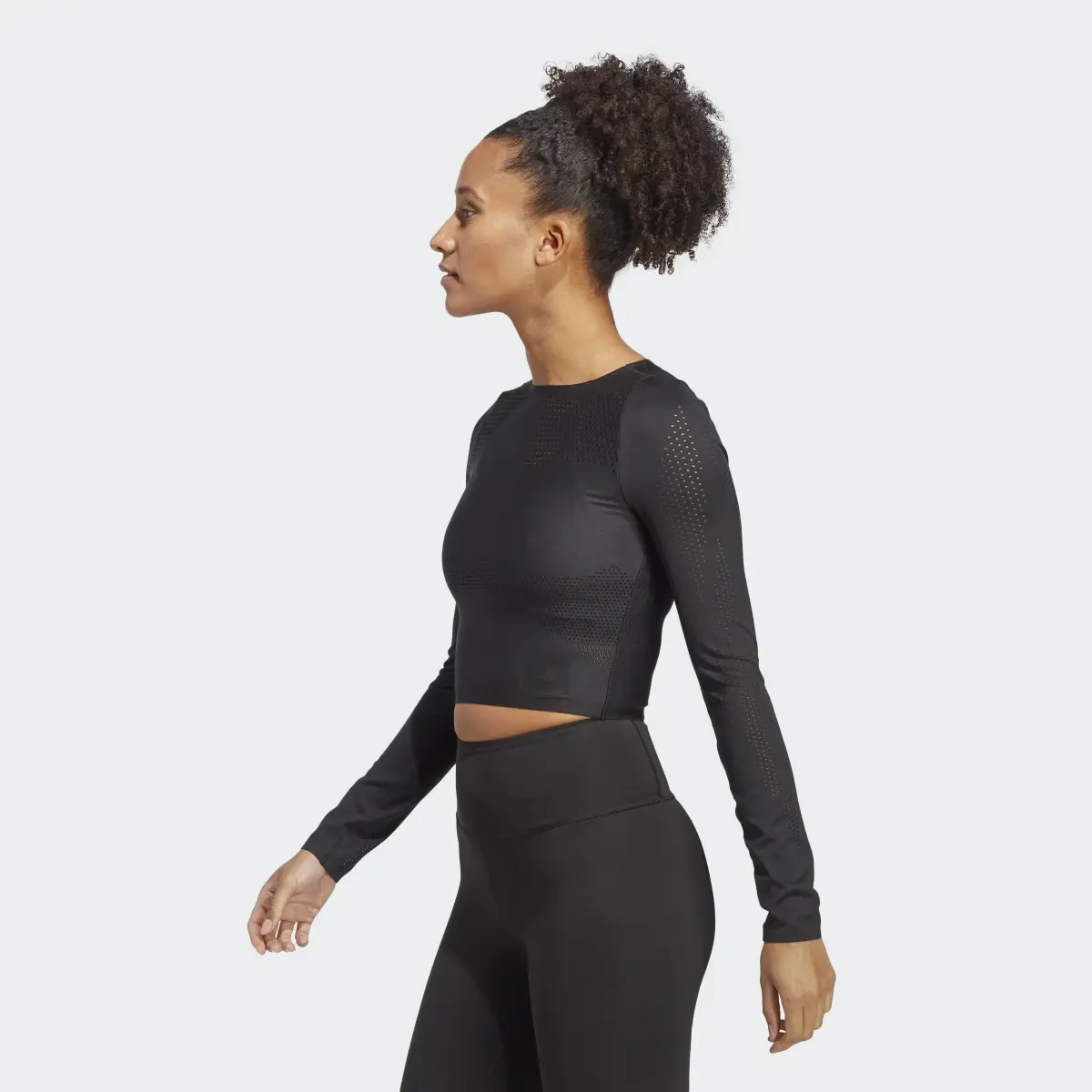 Adidas Best of adidas Cropped Long-Sleeve Top. 3