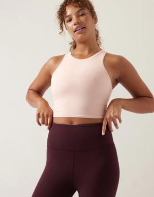 Athleta Conscious Crop Bra D&#45DD pink