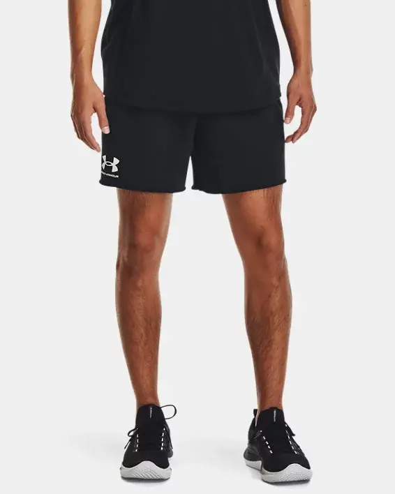 Under Armour Men's UA Rival Terry 6" Shorts. 1