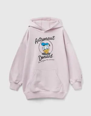 pink sweatshirt with disney print