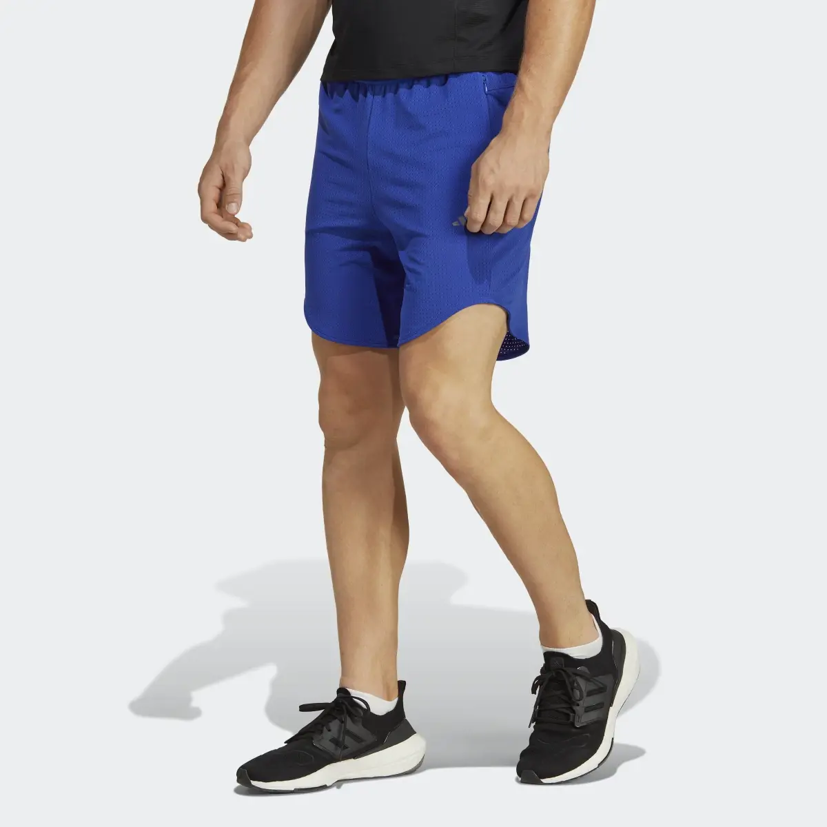 Adidas HIIT Mesh Training Shorts. 1