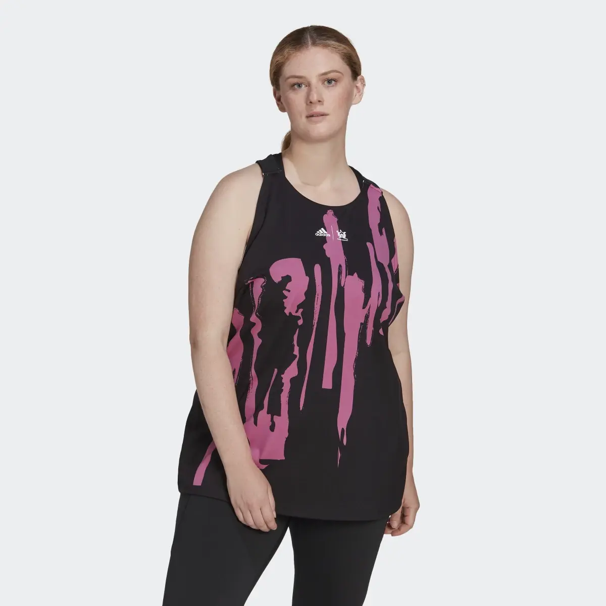 Adidas x Thebe Magugu Tennis New York Y-Tank Top (Plus Size). 2