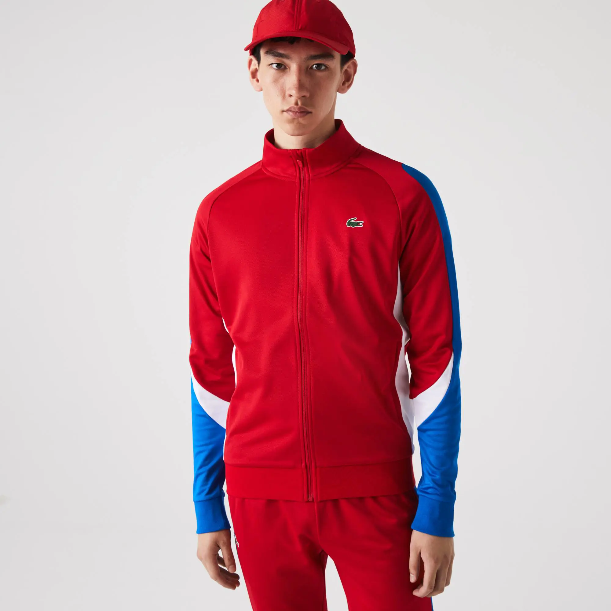 Lacoste Men's Lacoste SPORT Classic Fit Zip Tennis Sweatshirt. 1