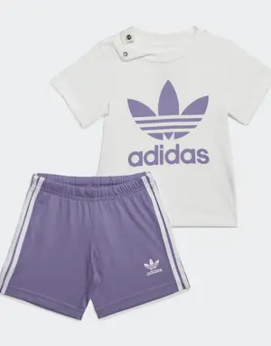 Trefoil Shorts Tee Set