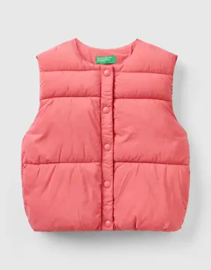 padded vest in 3d wadding
