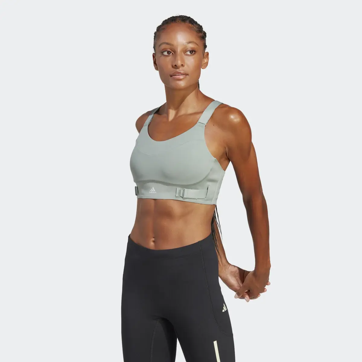 Adidas FastImpact Luxe Run High-Support Bra. 2