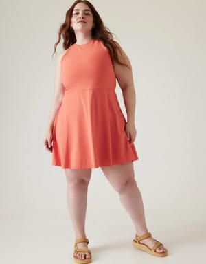 Athleta Conscious Dress orange