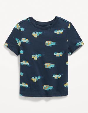 Unisex Printed Short-Sleeve T-Shirt for Toddler multi