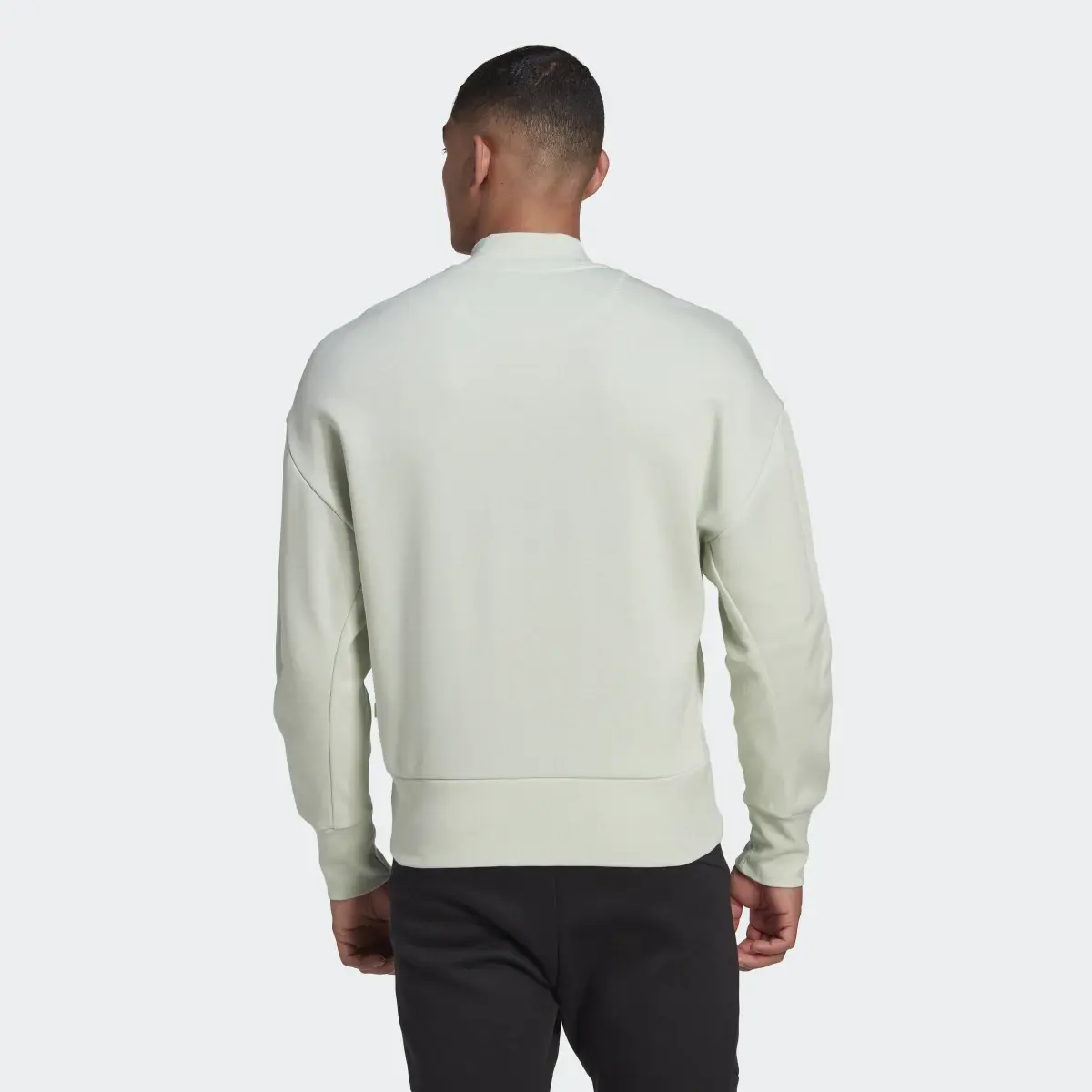 Adidas Studio Lounge Fleece Track Top. 3