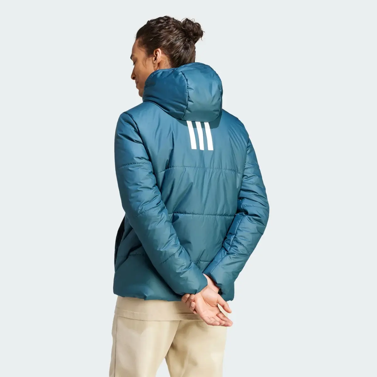 Adidas BSC 3-Stripes Hooded Insulated Mont. 3