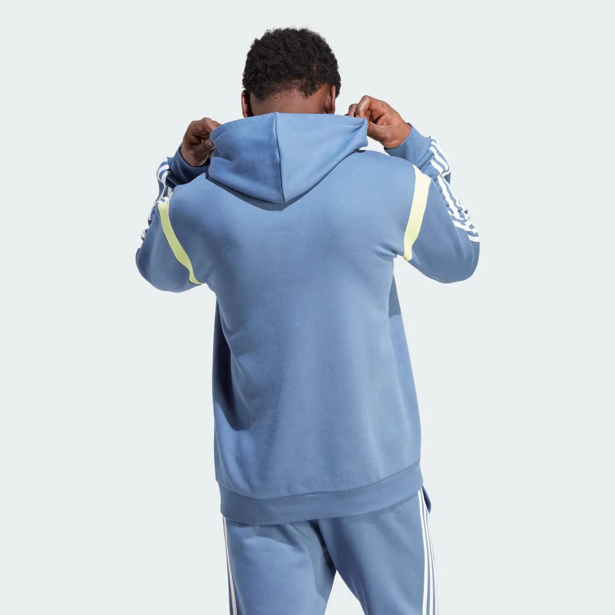 Adidas Sweat-shirt à capuche Colorblock. 3
