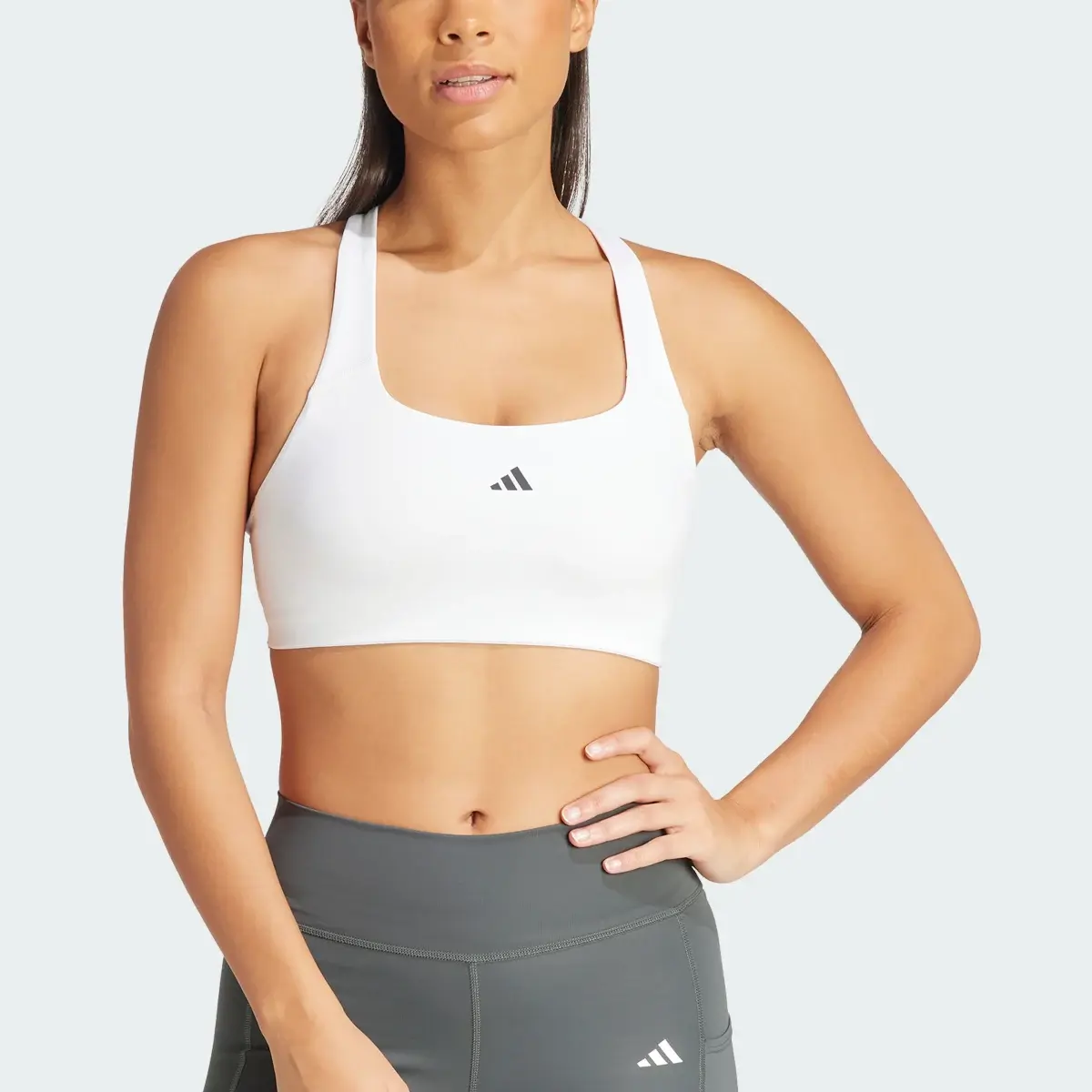 Adidas Powerimpact Training Medium-Support Bra. 1