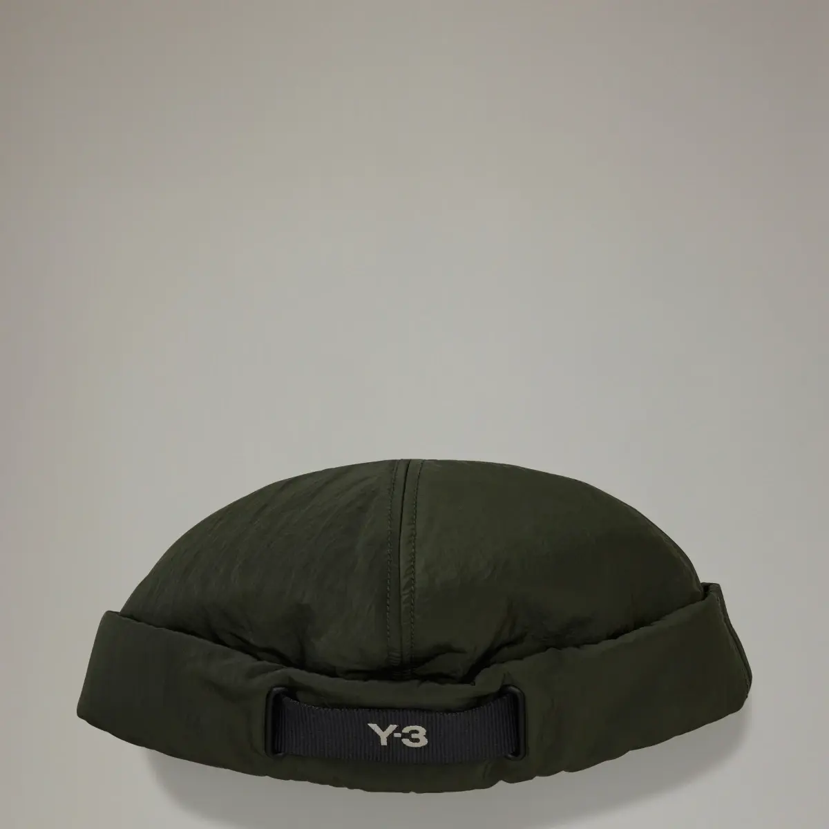 Adidas Y-3 Webbing Padded Beanie. 1