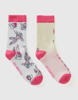 bugs bunny & lola socks