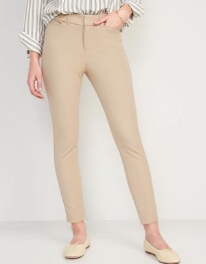 Old Navy High-Waisted Pixie Skinny Ankle Pants beige