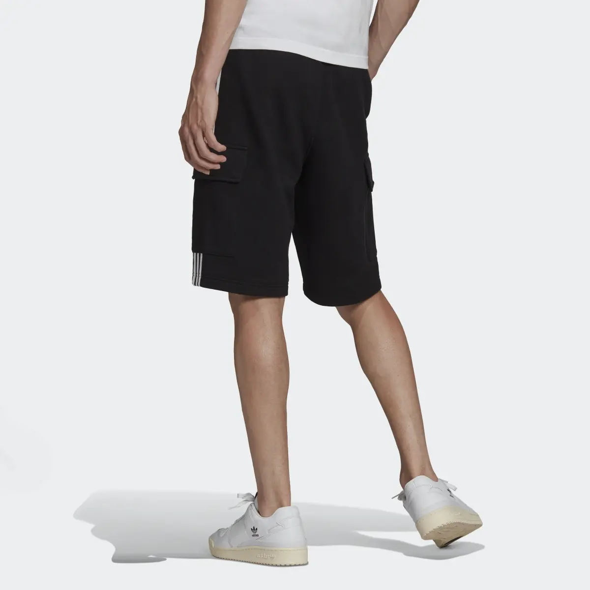 Adidas Adicolor Classics 3-Stripes Cargo Shorts. 2