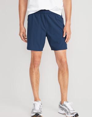 Essential Woven Workout Shorts -- 7-inch inseam blue