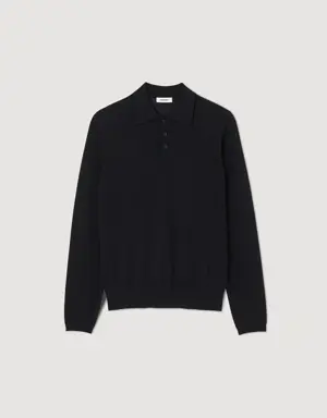 Fine knit polo shirt Login to add to Wish list