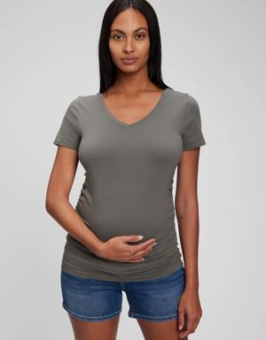 Maternity Vintage T-Shirt gray