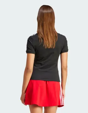 Adidas Camiseta V-Neck Slim 3 bandas. 3 Adidas Camiseta V-Neck Slim 3 bandas. 3