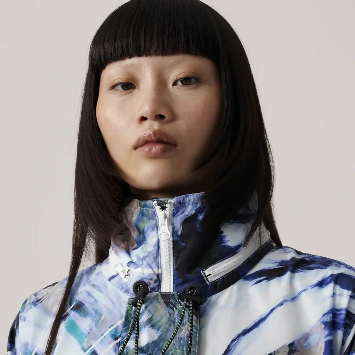 Adidas by Stella McCartney TrueNature Packable Printed Jacket. 2