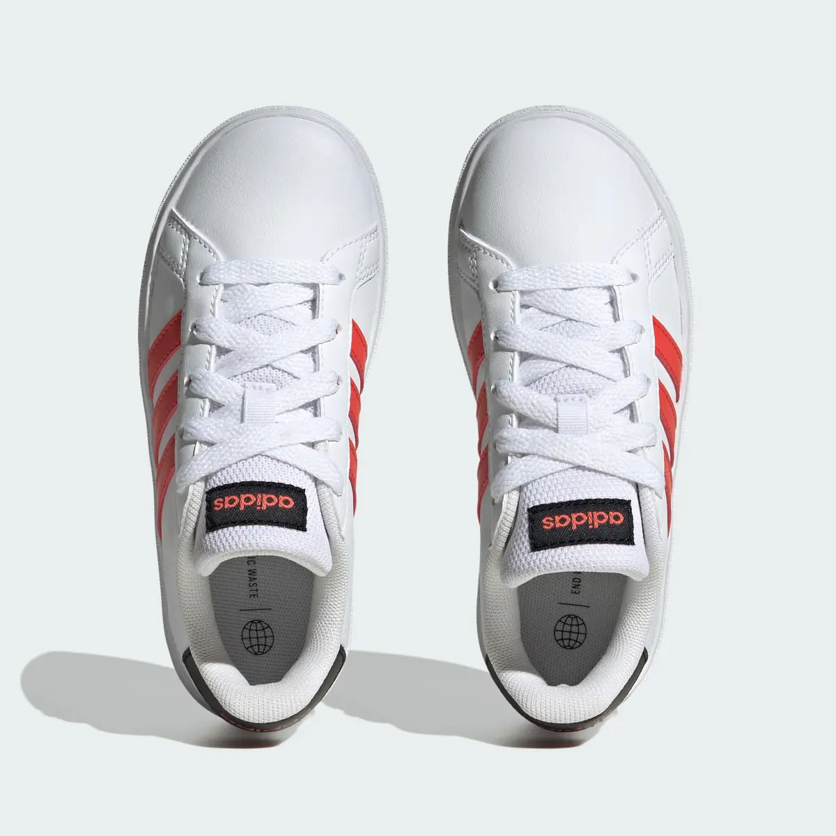 Adidas Grand Court Lifestyle Tennis Lace-Up Shoes. 3