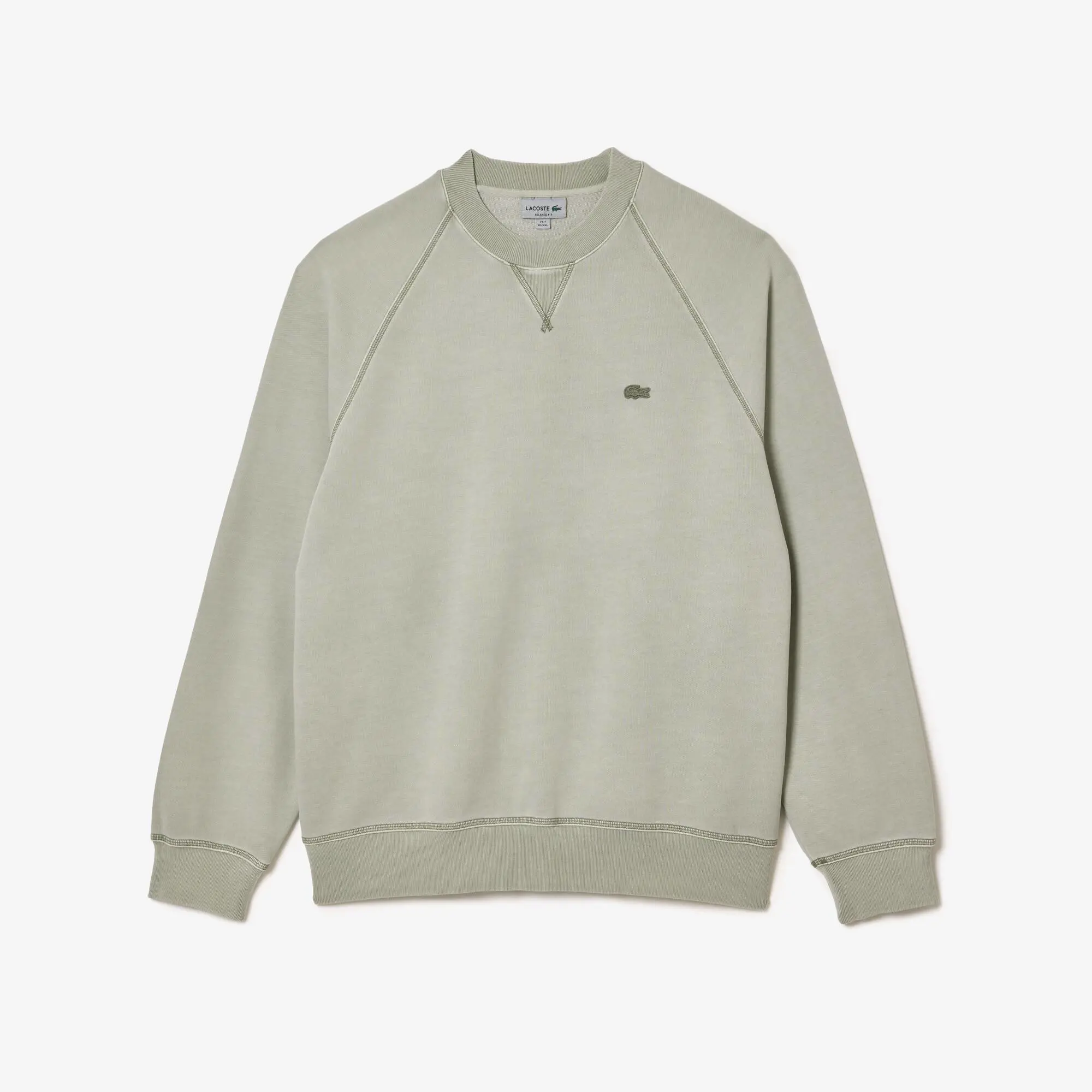 Lacoste Men’s Lacoste Round Neck Organic Cotton Sweatshirt. 2