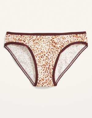 Supima&#174 Cotton-Blend Bikini Underwear for Women multi